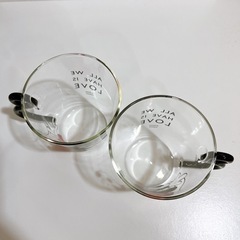 新品 ミッキー＆ミニー 耐熱ペアグラスの画像