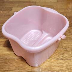 足湯　バケツ