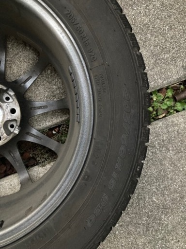 【受付中】スタッドレスタイヤ　ホイールセット　205/60r16 
