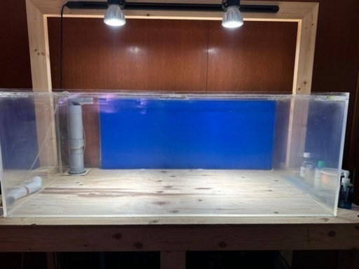 アクリル水槽 120×60×45オーバーフローセット