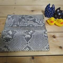 フルオーダー！蛇革札入れの画像