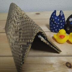 フルオーダー！蛇革札入れの画像