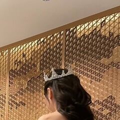 ウェデング☆2次会・披露宴に☆キラキラクラウンの画像