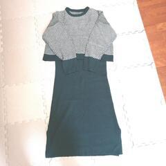 ニットキャミワンピース　サイズL