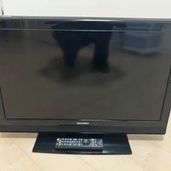 液晶テレビ　リモコン難ありの画像