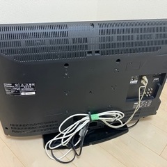 液晶テレビ　リモコン難ありの画像