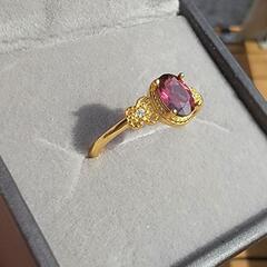 ガーネット リングの画像