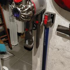 値下げdyson v8 slim fluffy + 回転モップアタッチメント