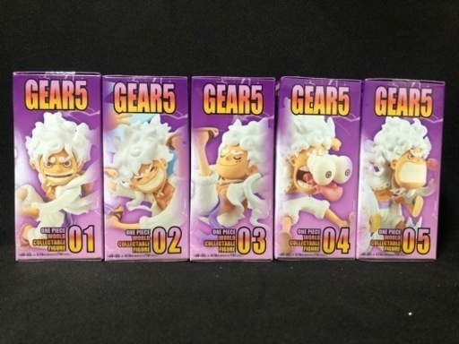 ワンピース　ワーコレ　ギア5  ルフィ