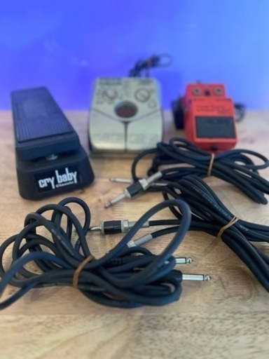 【SET】BOSS ZOOM JIMDUNLOP ワウペダル パワーサプライ 他