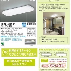 コイズミ BHN0401P [キッチンライト/40W/FL20W2本]