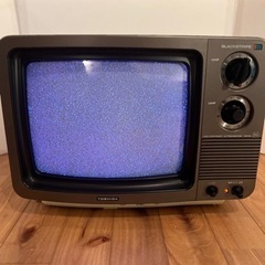 【昭和レトロ】TOSHIBA TV 東芝カラーテレビ 14P45