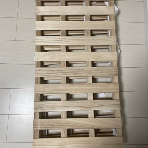 【ほぼ未使用】すのこベッド
