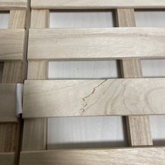 【ほぼ未使用】すのこベッドの画像