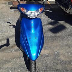 スズキ アドレス 50cc ブルー