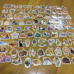 未使用品 ジブリ作品 ステッカー シール 100枚 トトロ 魔女...