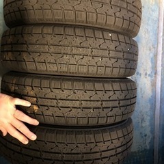155/65R14 TOYO GIZ 2021年　31週　ホイール付き