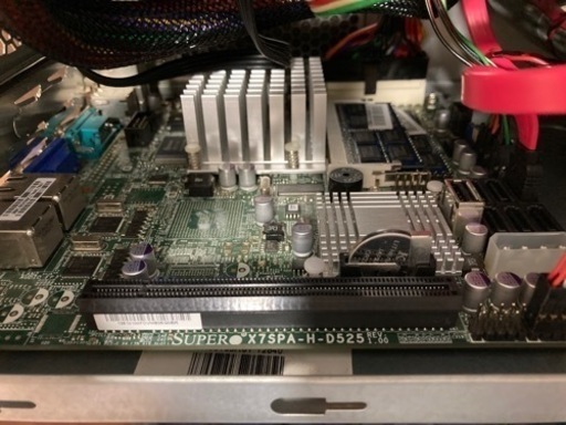 ネットワークNAS用自作PC　1TB×4