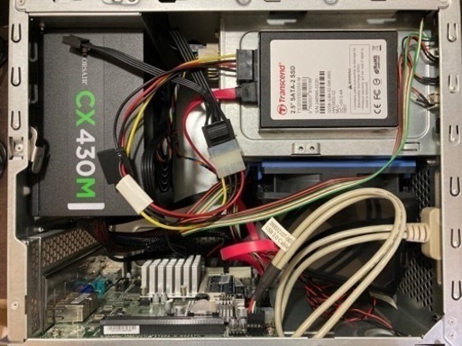 ネットワークNAS用自作PC　1TB×4
