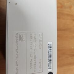 CASIO memopri MEP-T10 カシオ メモプリ ホワイトの画像