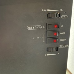 暖炉型ヒーターの画像