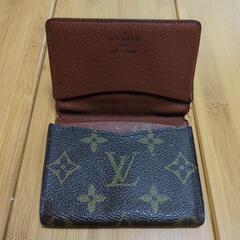 LOUISVUITTONモノグラム柄名刺入れ使用感ありルイ・ヴィトンの画像