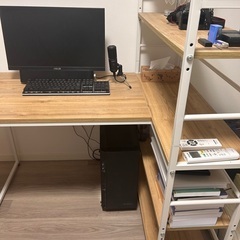 引越し処分　PCテーブル