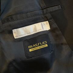 礼服　黒ダブル　古着の画像