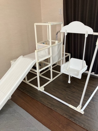 決まりました。野中製作所　キッズ遊具　滑り台、ブランコ、ジャングルジム