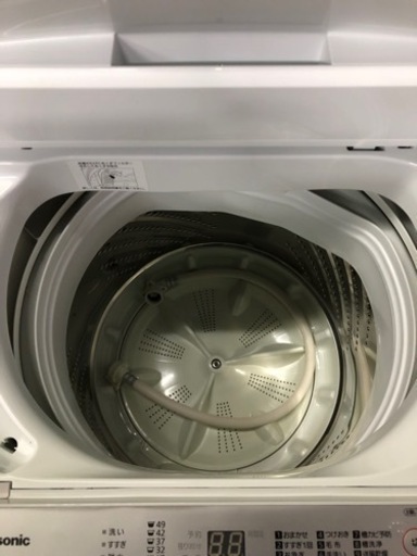 (商談中)洗濯機6k Panasonic NA-F60B13  2020年製　4/11値下げ