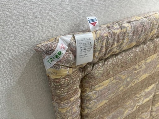 櫻道ふとん　「腰いい寝」　シングル　美品