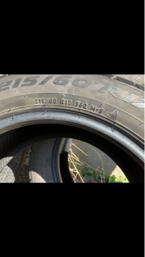 スタッドレス タイヤ　215/60r17 4214製