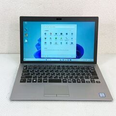 Win11 第7世代CPU搭載 モバイルPC フルHD液晶 総重量1.1kg ★ VAIO Pro PG VJPG11C11N Core i5-7200U(2.5G/2コア) メモリ8GB SSD256GB