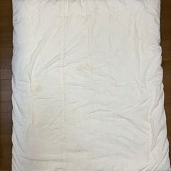 大きめ　赤ちゃんや子供用、その他多用途　掛け敷き布団　綿素材の画像