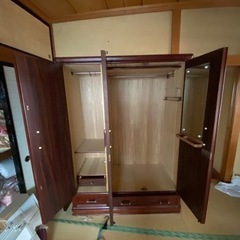 【無料配送します】洋服箪笥 11/25までの画像