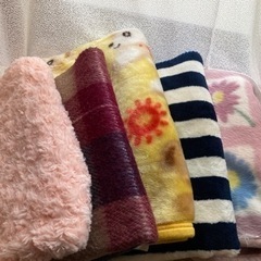 ブランケット　ひざ掛け　まとめて　５枚