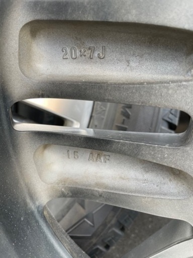 トヨタfjクルーザー純正 20インチ　ナット付き