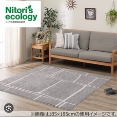 ラグマット　ニトリ　240✖️190