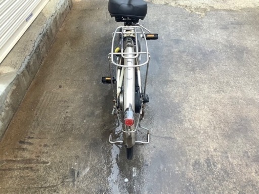 236 パナソニック新機種電動アシスト自転車viviDX26インチ　ホワイトボディー