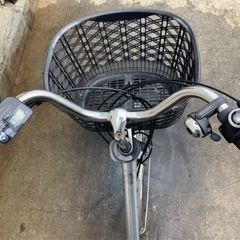 パナソニック電動アシスト自転車viviDX26インチシルバーボディー 235 パナソニック新機種電動アシスト自転車viviDX26インチ シルバー