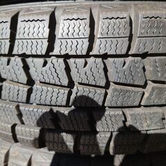 中古 155/65R13 スタッドレス+アルミセット 軽自動車 (筑波カー