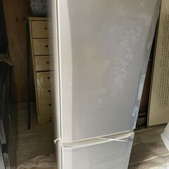 三菱ノンフロン冷凍冷蔵庫 MR-P17C-S 2017年製