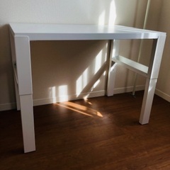 ikeaデスク　PAHL  ホワイト