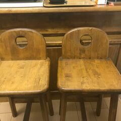 飛騨家具　ハイチェア