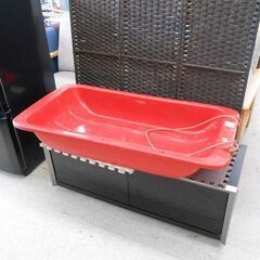 ジャンボソリ 116㎝ 赤 ジャンボそり ボブスレー 大型 ソリ 除雪 荷物運び 大型そり 雪遊び 札幌 西野店の画像