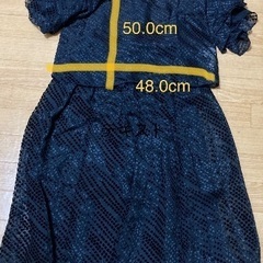 ⭐️値下げ⭐️フォーマル　ツーピース　シースルーの画像