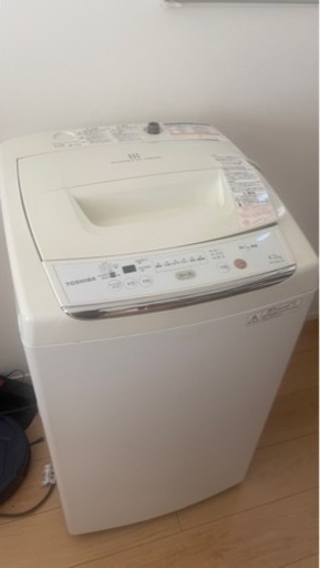 東芝　洗濯機　4.2kg 室内使い