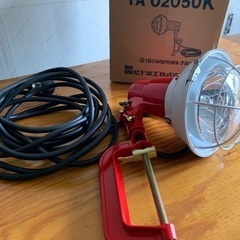 💡白熱投光器💡屋外用　作業灯　お祭り　キャンプ