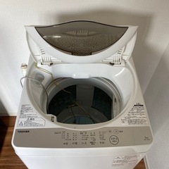 東芝　2019年製洗濯機の画像