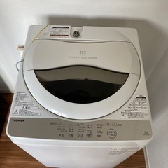 東芝　2019年製洗濯機の画像